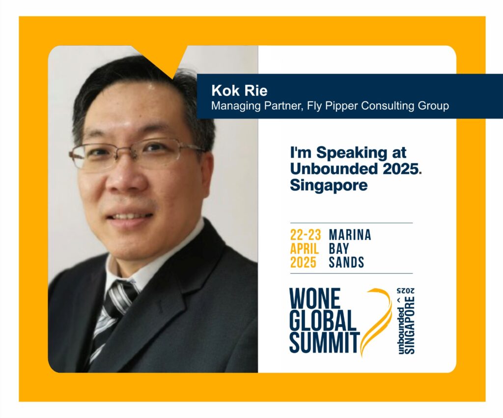 Mr Ooi Kok Rie from Fly Pipper Consulting Group will be speaking as a panelist at the UNBOUNDED2025: